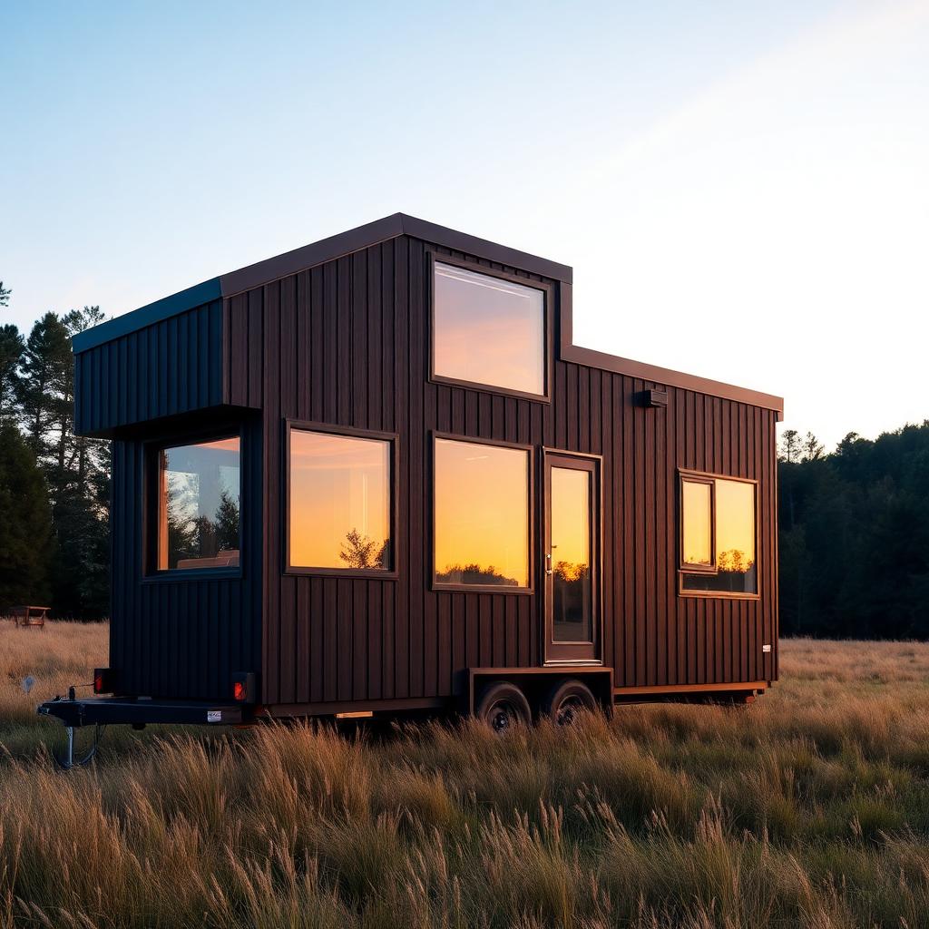 Ridgeline tiny home exterior