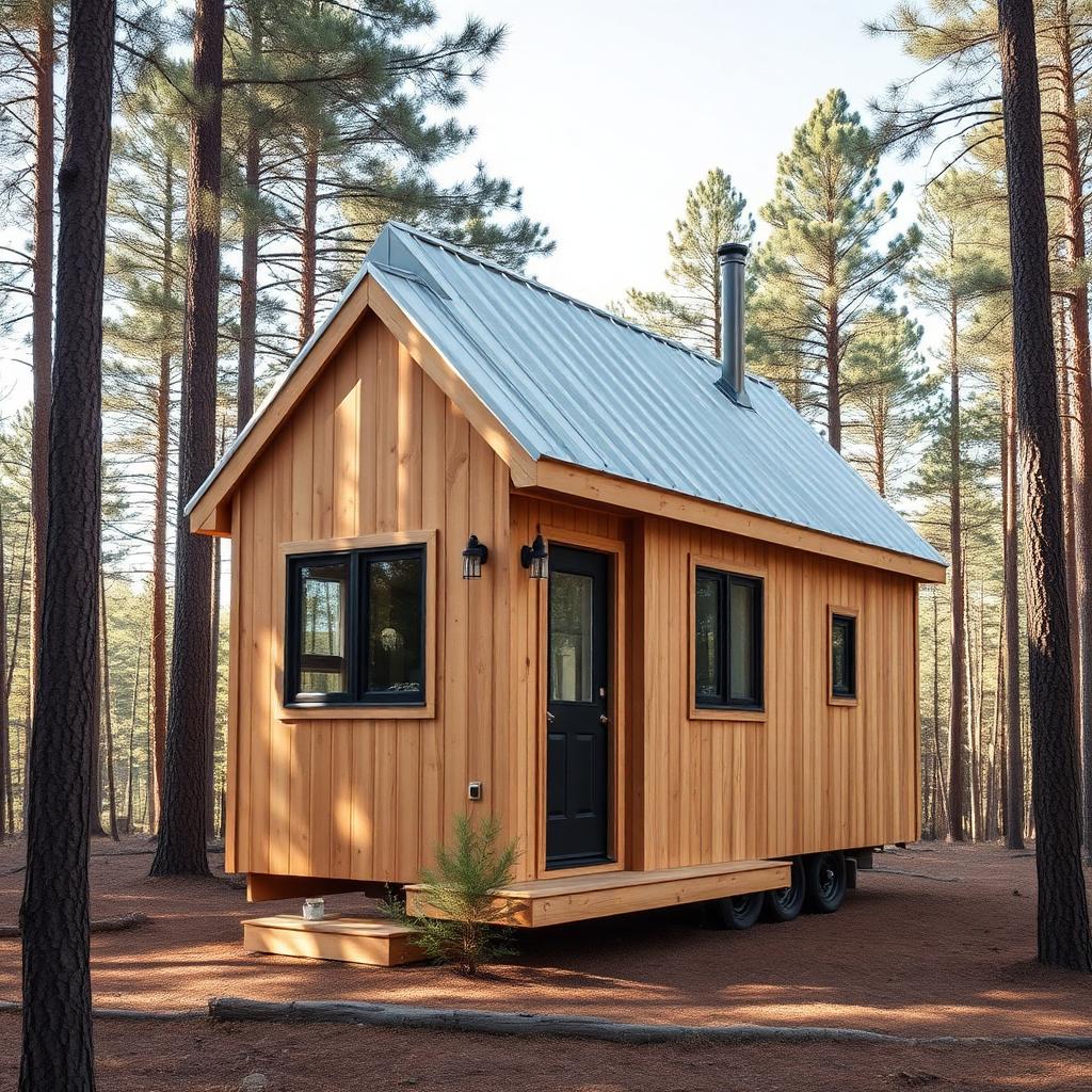 Timberline tiny home exterior