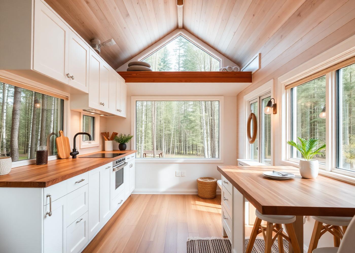 Tiny house interior